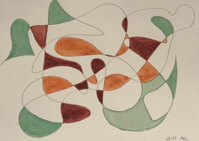 Untitled (12x9 archival ink & watercolor 2019)