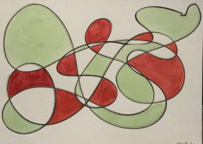 Untitled (12x9 archival ink & watercolor 2019)