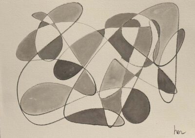 Untitled (12x9 charcoal pencil & watercolor undated)