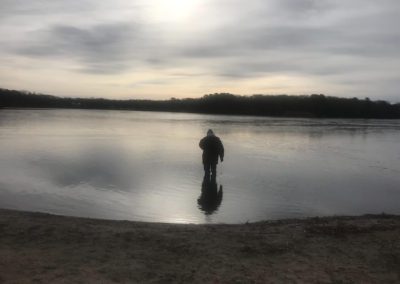 Water Testing in Winter (﻿12×9 or larger)